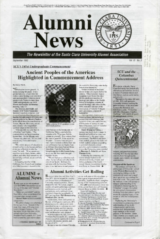 Santa Clara University Alumni News thumbnail