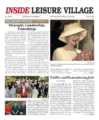 Inside Leisure Village Vol. 45 No. 4 thumbnail