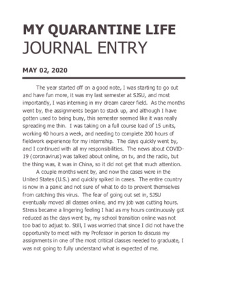 Camilla Magana COVID-19 Narrative thumbnail