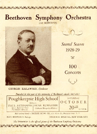 Beethoven Symphony Orchestra, Second Season 1928-29 thumbnail
