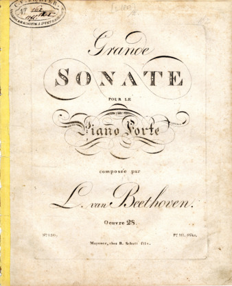 Piano Sonata no.15 in D major, op. 28 (Schott) thumbnail