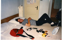 Sleeping in the hotel room thumbnail