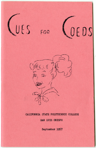 Cues for Coeds, September 1957 thumbnail