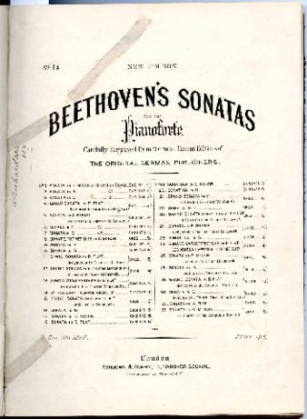 Sonata quasi una fantasia dedicata alla Contessa Giulietta di Guicciardi da L. van Beethoven ; op. 27. no. 2 thumbnail