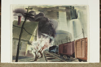 Downtown Train, Houses, Factories thumbnail