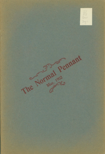 San Jose State Normal School Pennant 1902-05 (May 1902) thumbnail