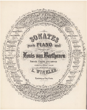 Piano sonata no. 32, op. 111, edited by Winkler, with Winkler's metronome markings thumbnail