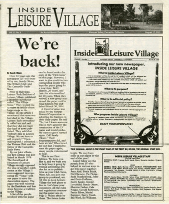 Inside Leisure Village Vol. 23 No. 8 thumbnail