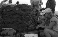 Gallegos farm, Horno construction 078 thumbnail