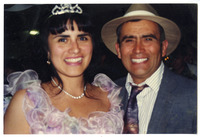 Michele Serros and her father thumbnail