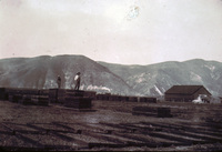 Apricot Pitting Shed and Drying Yard at the Faulkner Ranch thumbnail