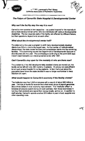 CAPT Community Fact Sheet thumbnail
