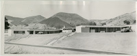 Panoramic view of southwest corner of Mathematics and Home Economics building thumbnail