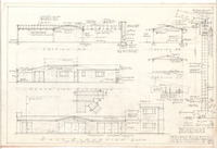 Desert King Hotel, building no. 2 section elevations, sheet no. 8 thumbnail