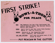 First strike! Bowl-a-thon for peace thumbnail