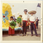 Michele Serros at a parade thumbnail