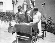 Three women outdoors. thumbnail
