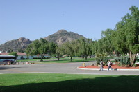 View from South Quad towards North Quad ca 2000 thumbnail