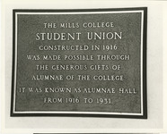 Mills College: Alumnae Hall (Student Union), Oakland, 1916 thumbnail