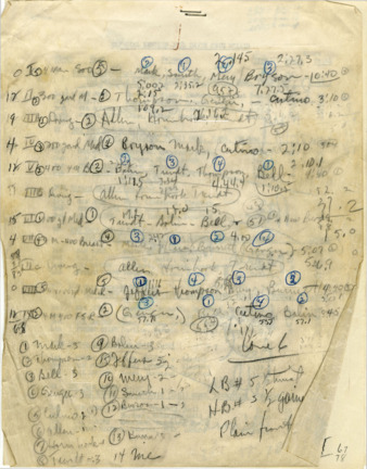 Official results, 1954 Davis Swim Relays thumbnail