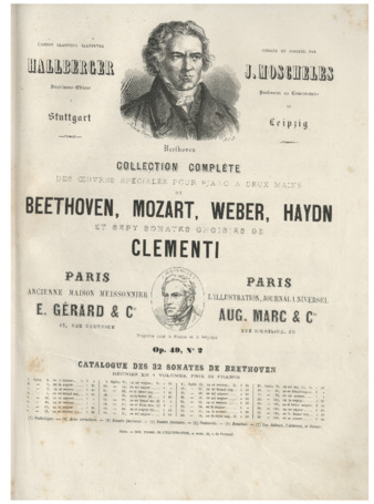 Piano sonata no. 20 in G major, op. 49, no. 2, edited by Moscheles thumbnail