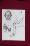 Head, Hand, and Seated Nude thumbnail