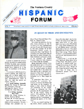 The Ventura County Hispanic Forum thumbnail