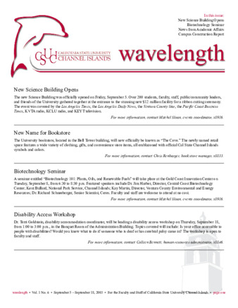 CSUCI Wavelength 2003_09_05-18 thumbnail