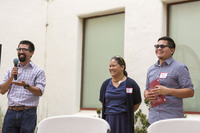 Dr. Luis Sanchez, Julianne Gavino, Yosduan Ramos at 2017 SURF Program Reception thumbnail