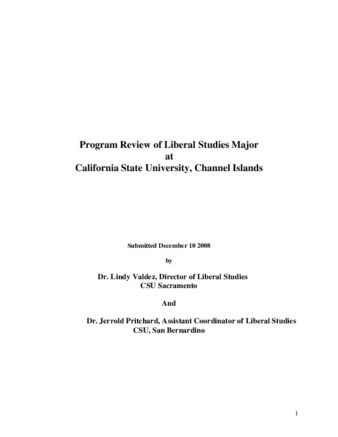 2008 Liberal Studies External Program Review thumbnail