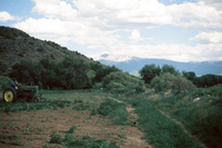 Tractor plowing and irrigation ditch 017 thumbnail