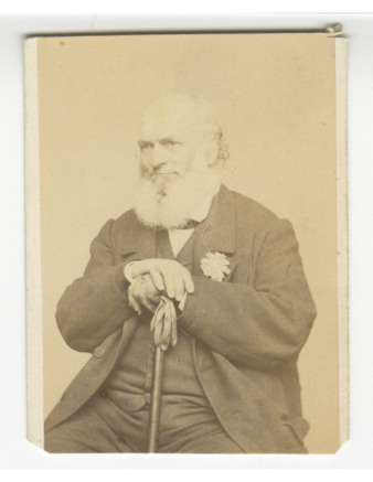Portrait photograph of an unidentified man (Boston, MA) thumbnail
