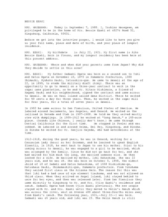 Bessie Ezaki thumbnail