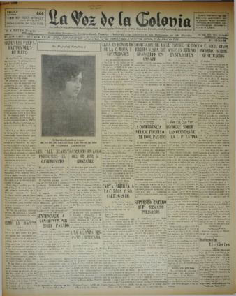 La Voz de la Colonia 19 de Abril 1928 thumbnail