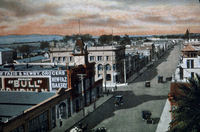 Penny Postcard Image of Main Street in Ventura, CA thumbnail