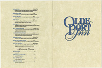 Olde Port Inn [menu cover] thumbnail