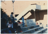 [Black speaker at University Union plaza podium] thumbnail