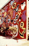 Estrada Courts Red Mural with Iconography thumbnail