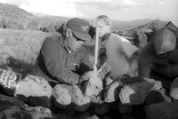 Gallegos farm, Horno construction 052 thumbnail