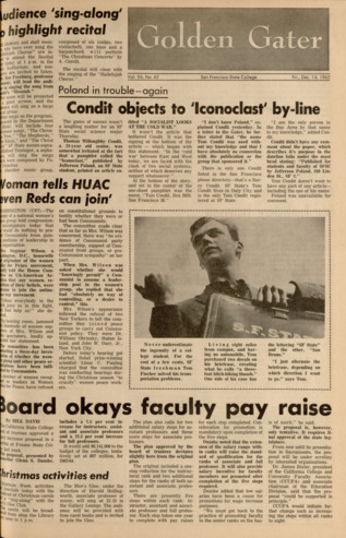 Golden Gater 14 December 1962 thumbnail