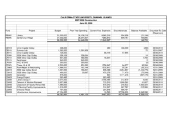 2008 June Construction report – summary thumbnail