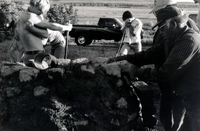 Gallegos farm, Adobe horno 105 thumbnail