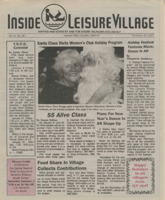 Inside Leisure Village Vol. 14 No. 10 thumbnail