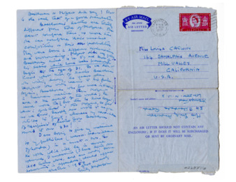 Autograph letter signed from Emily Anderson thumbnail