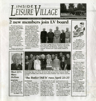 Inside Leisure Village Vol. 29 No. 4 thumbnail