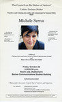 Latino Lecture advertisement for Michele Serros as a Guest Speaker thumbnail