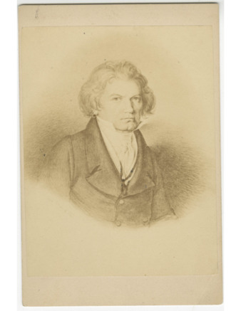 Photograph of Beethoven portrait by Dietrich thumbnail