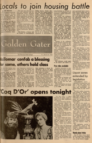 Golden Gater 22 March 1963 thumbnail