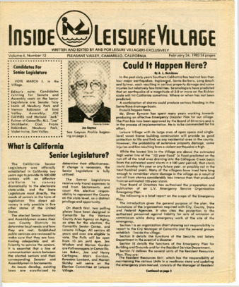 Inside Leisure Village Vol. 4 No. 12 thumbnail