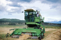 Kaber farm, Threshing oats and baling hay 005 thumbnail